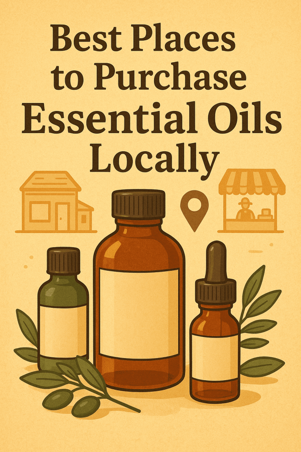 Best Places to Purchase Essential Oils Locally