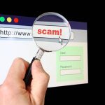 fake website